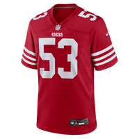 San Francisco 49ers Jaden Dugger III Scarlet jersey – view 5