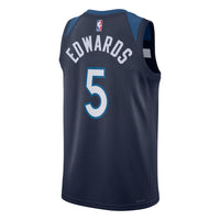 Minnesota Timberwolves Navy jersey – view 4