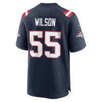 New England Patriots Jared Wilson Navy jersey – view 6