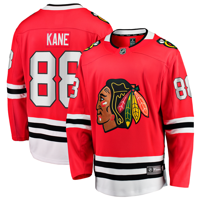 Chicago Blackhawks Patrick Kane Red jersey – view 1