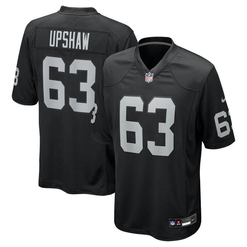 Las Vegas Raiders Gene Upshaw Black jersey – view 1