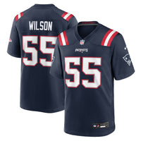 New England Patriots Jared Wilson Navy jersey – view 2