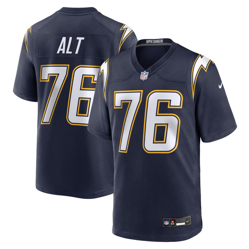 Los Angeles Chargers Joe Alt Navy jersey – view 1