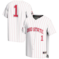 Ohio State Buckeyes Lightweight White jersey – view 1