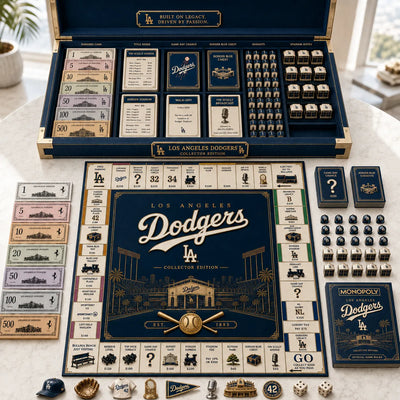 Built On Legacy - The LAD Navy-And-Gold Board Game Layout