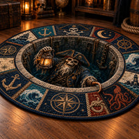 Lantern Rising - Nautical Well Medallion Floor Composition - main