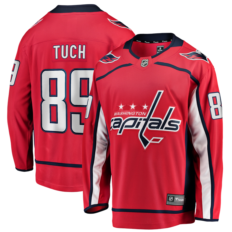 Washington Capitals Alex Tuch Red jersey – view 1