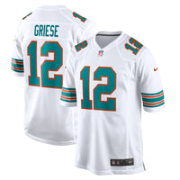 Miami Dolphins Bob Griese White jersey – view 1