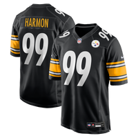 Pittsburgh Steelers Derrick Harmon Black jersey – view 1