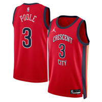 New Orleans Pelicans Jordan Poole - Red jersey – view 2