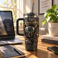 LC - Bounty Hunter Carved in Obsidian and Brass - main
