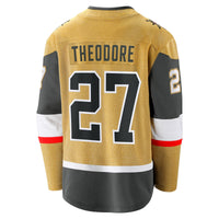 Vegas Golden Knights Shea Theodore Gold jersey – view 4