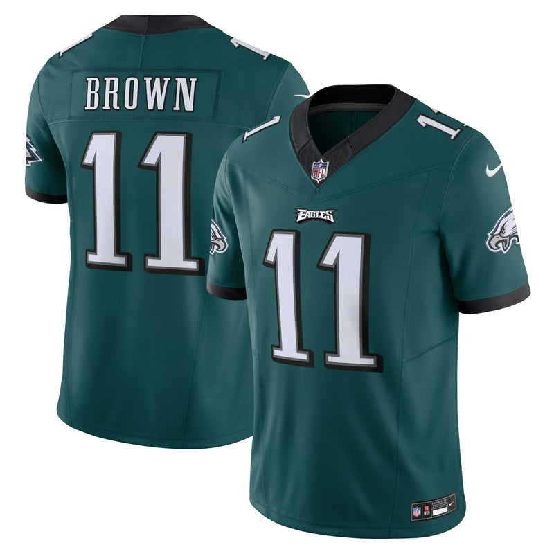 Philadelphia Eagles A.J. Brown Green jersey – view 1