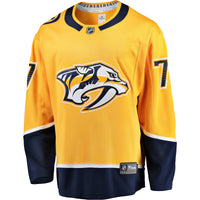 Nashville Predators Luke Evangelista Gold jersey – view 3