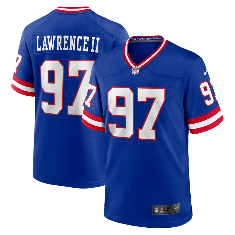 New York Giants Dexter Lawrence Royal jersey – view 1