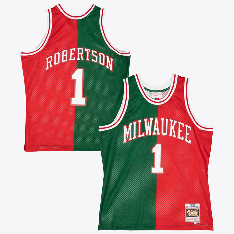 Milwaukee Bucks Green/Red jersey – view 1