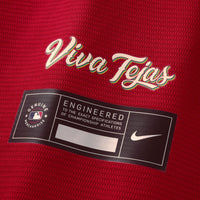 Texas Rangers Wyatt Langford Red jersey – view 6