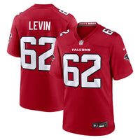 Atlanta Falcons Corey Levin Red jersey – view 1