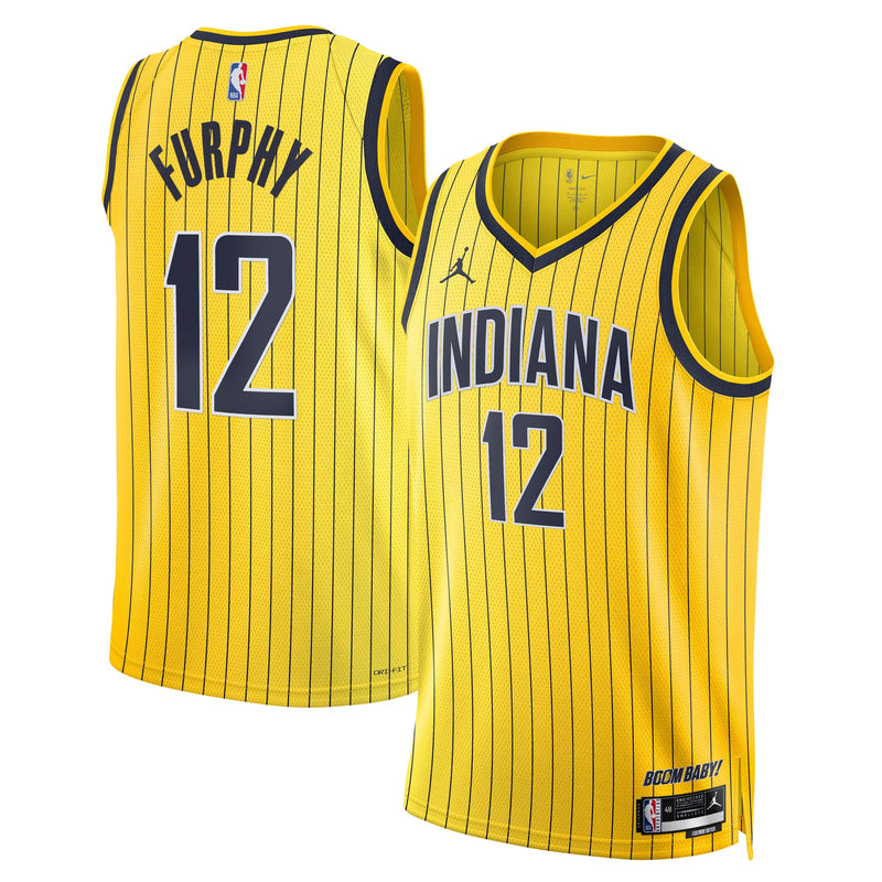 Indiana Pacers Johnny Furphy - Gold jersey – view 1