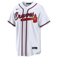Atlanta Braves Austin Riley White jersey – view 3