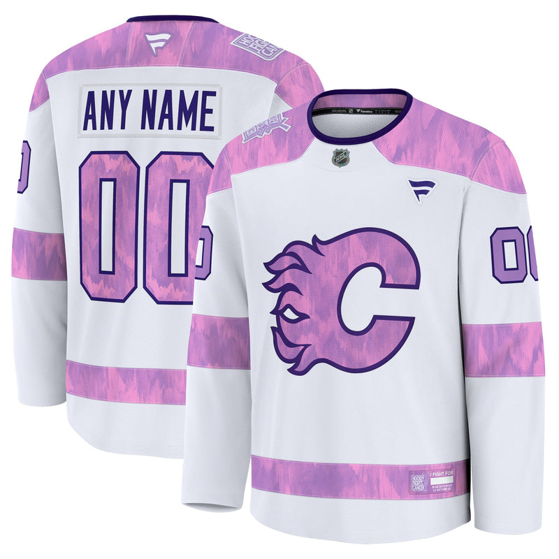 Calgary Flames White jersey – view 1