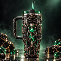 Avada Kedavra - Serpent, Emerald and Gothic Ornament - main