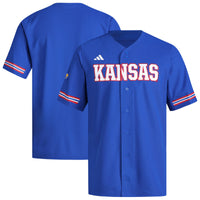 Kansas Jayhawks adidas Royal jersey – view 2