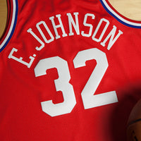 Magic Johnson NBA All-Star West 1991 x Mitchell & Ness Scarlett Authentic Jersey – view 2