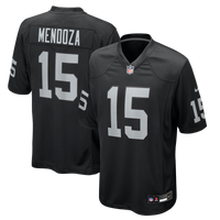 Las Vegas Raiders Fernando Mendoza Black jersey – view 1