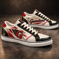 CLE in Cream and Black - Winged G Low-Top Sneakers - main