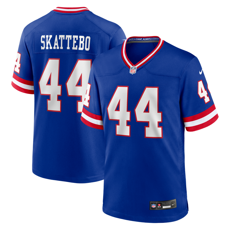 New York Giants Cam Skattebo Royal jersey – view 1