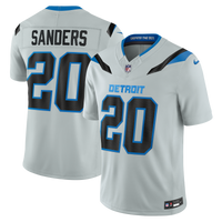 Detroit Lions Barry Sanders Silver jersey – view 1