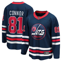 Winnipeg Jets Kyle Connor Navy jersey – view 2