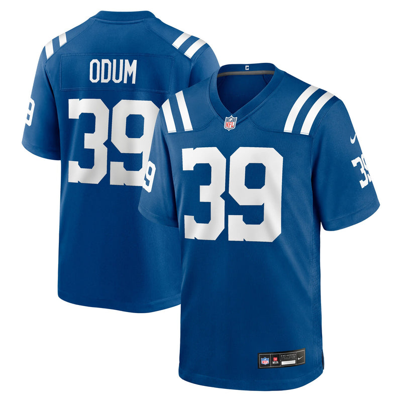 Indianapolis Colts George Odum Royal jersey – view 1