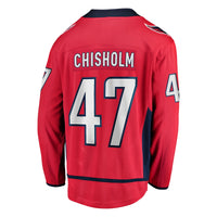 Washington Capitals Declan Chisholm Red jersey – view 4
