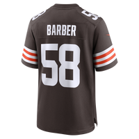 Cleveland Browns Austin Barber Brown jersey – view 3
