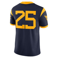 West Virginia Mountaineers Navy jersey – view 4
