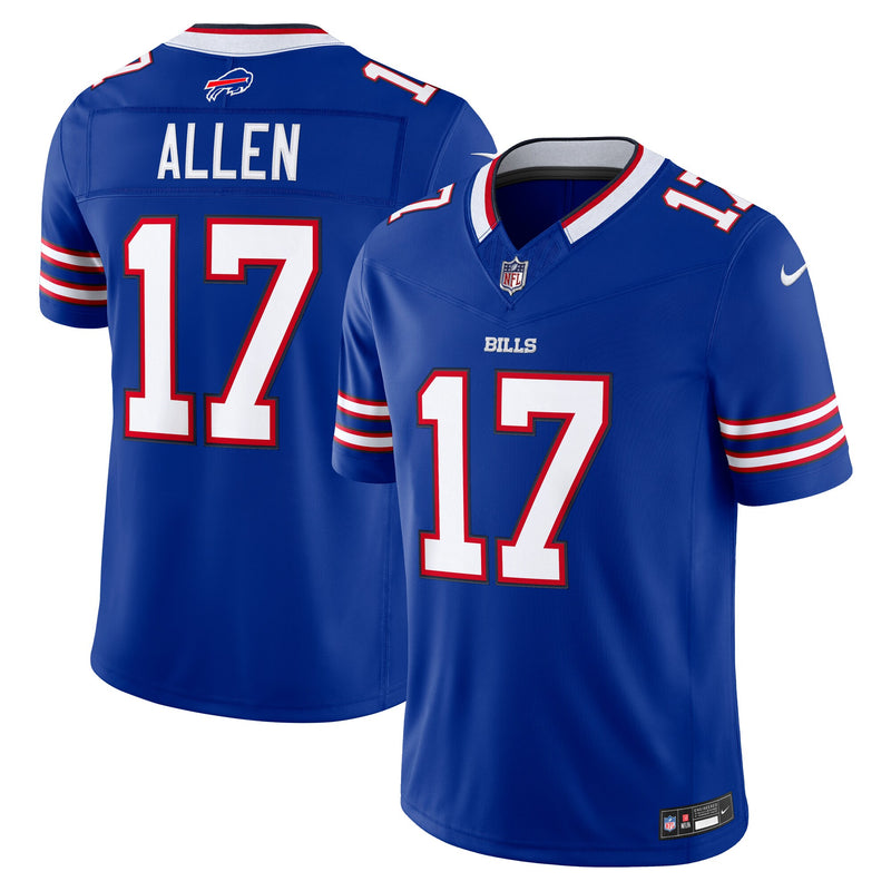 Buffalo Bills Josh Allen Royal jersey – view 1