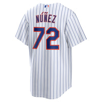 New York Mets Dedniel Núñez White jersey – view 3
