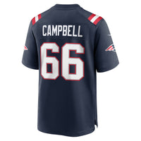 New England Patriots Will Campbell Navy jersey – view 6