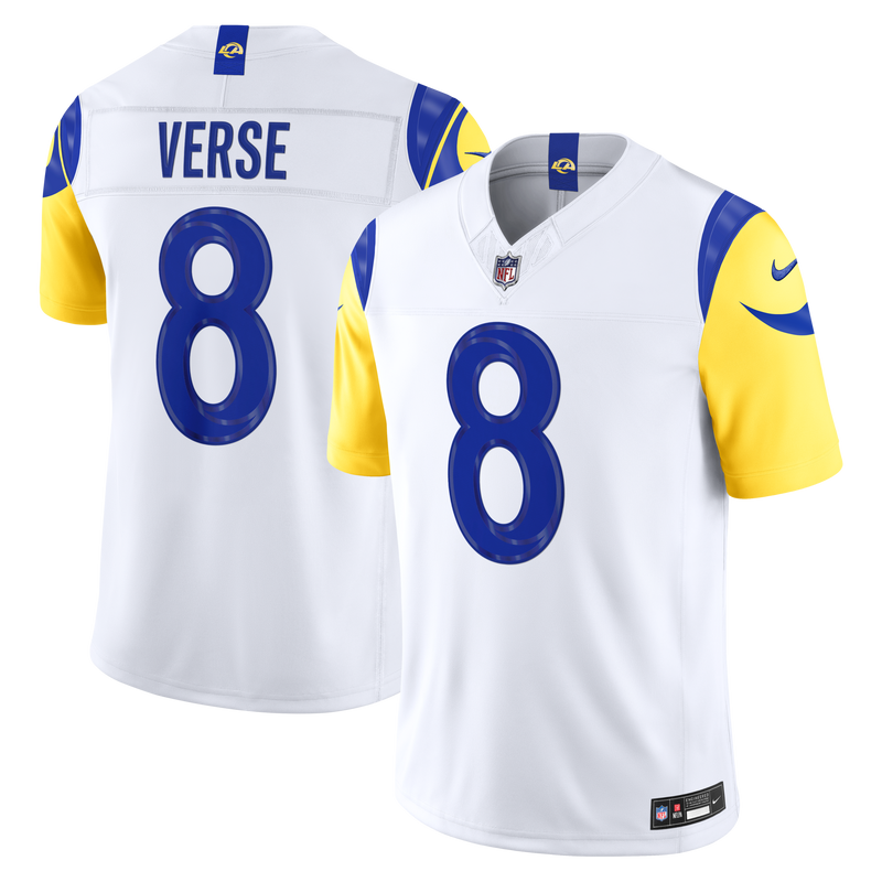Los Angeles Rams Jared Verse White jersey – view 1