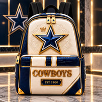 DAL Star Club - Ivory and Navy Heritage Backpack - main