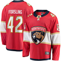 Florida Panthers Gustav Forsling Red jersey – view 2