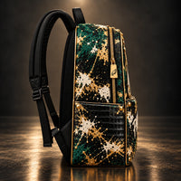PHI Gold Drip - Crowned Eagle Graphic Backpack - main