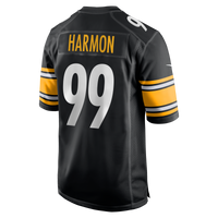 Pittsburgh Steelers Derrick Harmon Black jersey – view 4