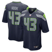 Seattle Seahawks Maxen Hook Navy jersey – view 1