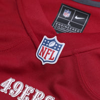 San Francisco 49ers Mac Jones Scarlet jersey – view 4