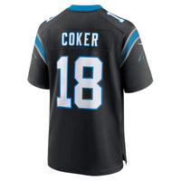 Carolina Panthers Jalen Coker Black jersey – view 4