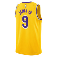 Los Angeles Lakers Bronny James - Gold jersey – view 4