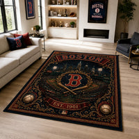 BOS Heritage Emblem - Vintage Ballpark Floor Composition - main